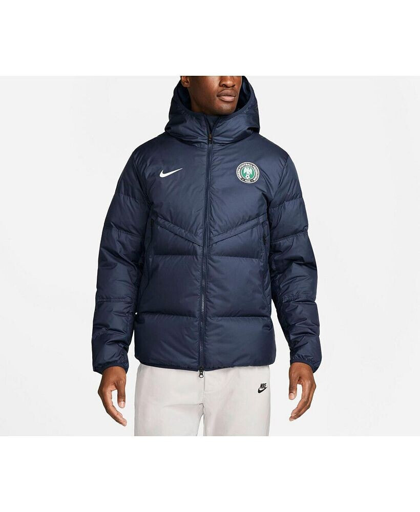 Men's Black Nigeria National Team Strike Hoodie Full-Zip Jacket