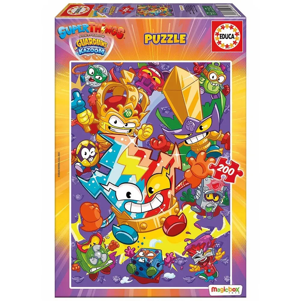 EDUCA BORRAS 200 Superthings Puzzle