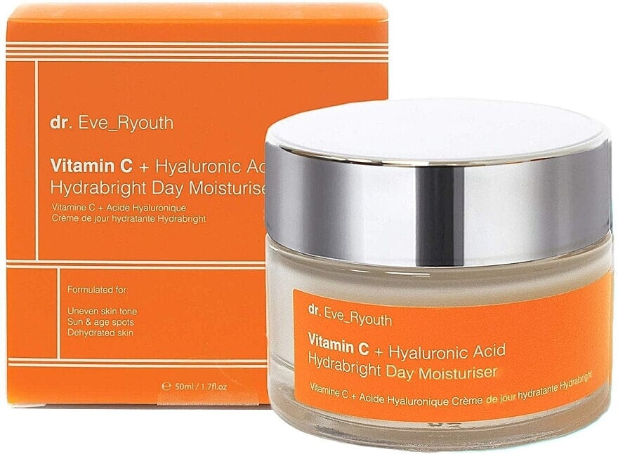 Feuchtigkeitsspendende Tagescreme mit Hyaluronsäure und Vitamin C - Dr. Eve_Ryouth Vitamin C + Hyaluronic Acid Hydrabright Day Moisturiser