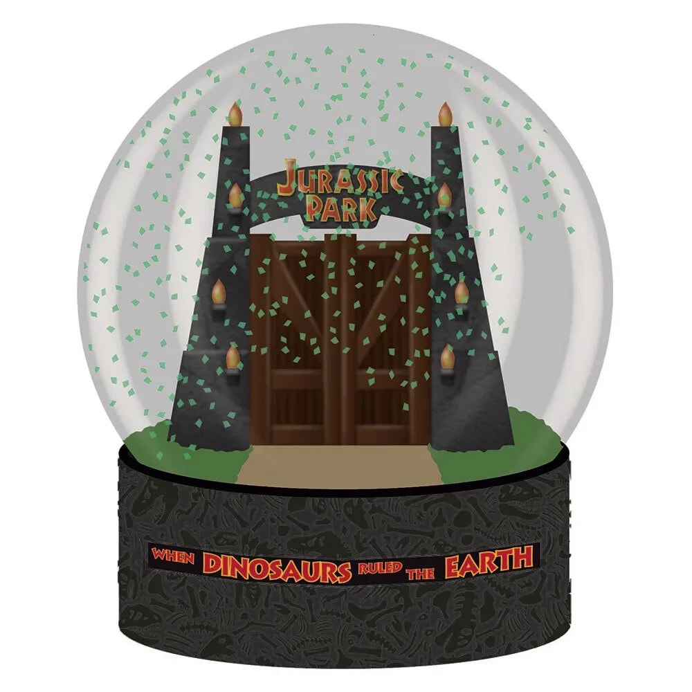 BANDAI Jurassic Park Gates Snow Globe