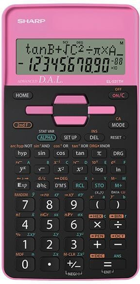 Sharp EL531THBPK - ROSA калькулятор Карман Научный Черный, Розовый SH-EL531THBPK