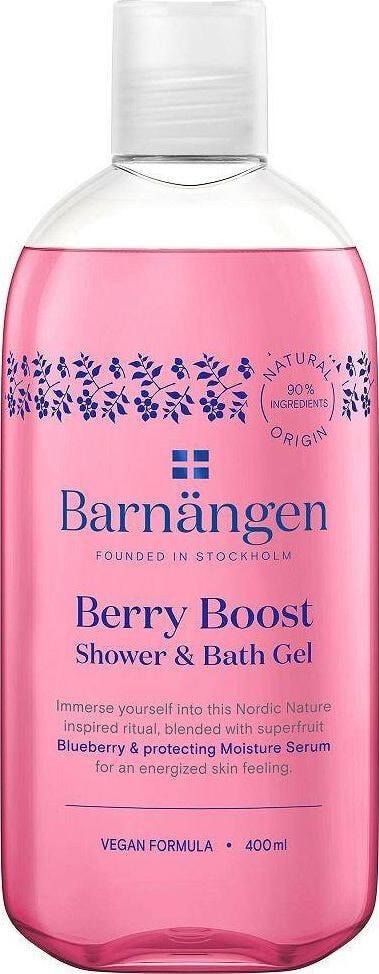 Barnangen Berry Boost Гель для ванны и душа  Ягодный  400 мл