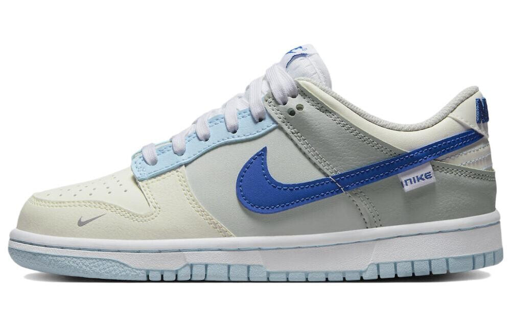 Nike Dunk Low Ivory Hyper Royal 潮流 低帮 板鞋 GS 海盐蓝 / Кроссовки Nike Dunk Low Ivory Hyper Royal GS FB1843-141