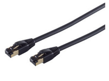 shiverpeaks BS08-41025 сетевой кабель 1 m Cat8 F/FTP (FFTP) Черный