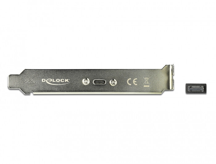 DeLOCK 89936 кабельный разъем/переходник USB A USB C Черный