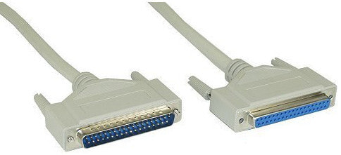 InLine 37337 кабель последовательной связи Бежевый 3 m DB37 M DB37 F