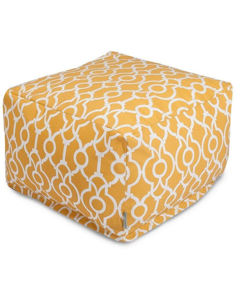 Majestic Home Goods athens Ottoman Square Pouf 27