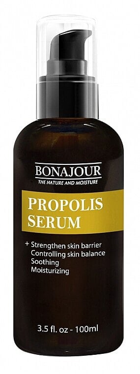 Beruhigendes feuchtigkeitsspendendes und ausgleichendes Gesichtsserum mit Propolis - Bonajour Propolis Serum