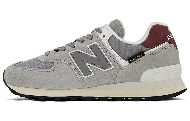 New Balance 574 Cordura Grey Brick Red