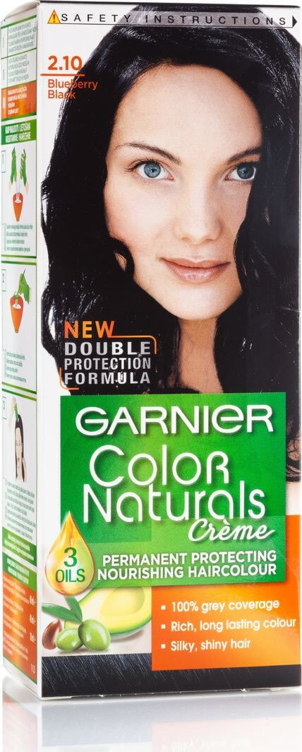 Garnier Color Naturals Creme No.2.10  Насыщенная краска для волос, оттенок черный