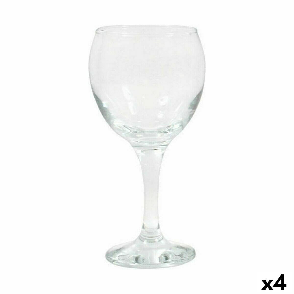Set of cups LAV Wine 365 ml 6 Pieces (4 Units)