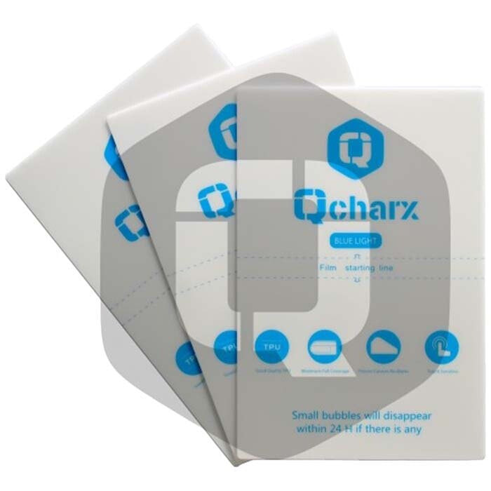 QCHARX Hydrogel Antiblue Qx1 Sheet screen protector 10 units