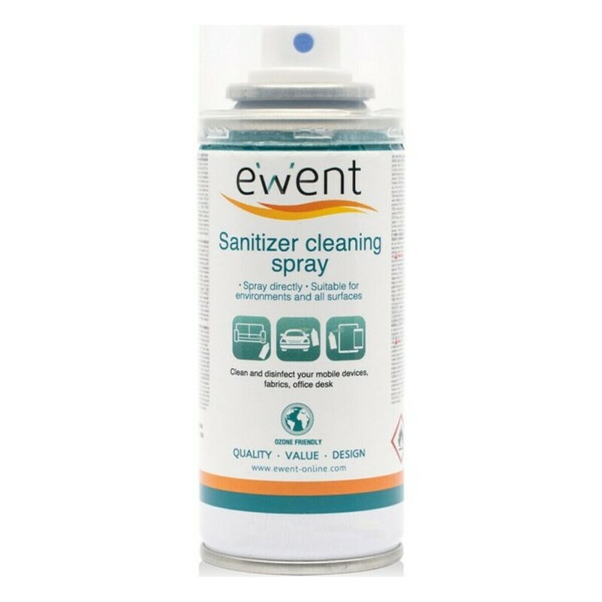 Ewent EW5676 очиститель общего назначения 400 ml Раствор (готовый к использованию)