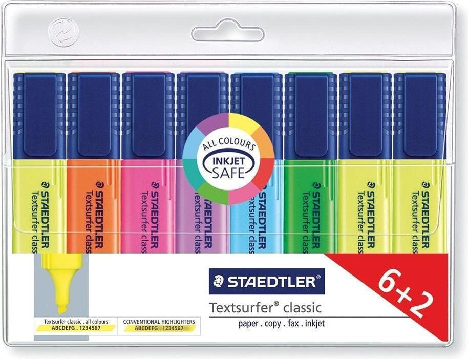 Staedtler ZakreĹ ›lacz Textsurfer 6 + 2