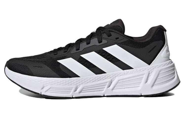 adidas Questar 防滑耐磨 低帮 跑步鞋 男款 黑白 / Мужские кроссовки adidas Questar Shoes (Черные)