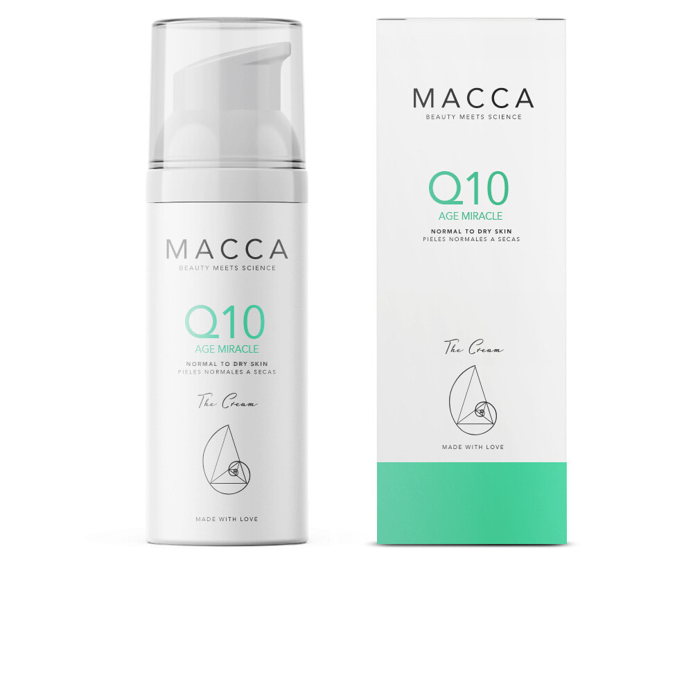 Macca Q10 Age Miracle Cream Антивозрастной крем с коэнзимом Q10 для нормальной и сухой кожи 50 мл