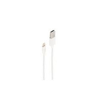 BASIC-S--USB Ladekabel USB A Stecker auf 8-Pin Stecker 2.0 ABS weiss 0.2m - Digital - 0.2 m