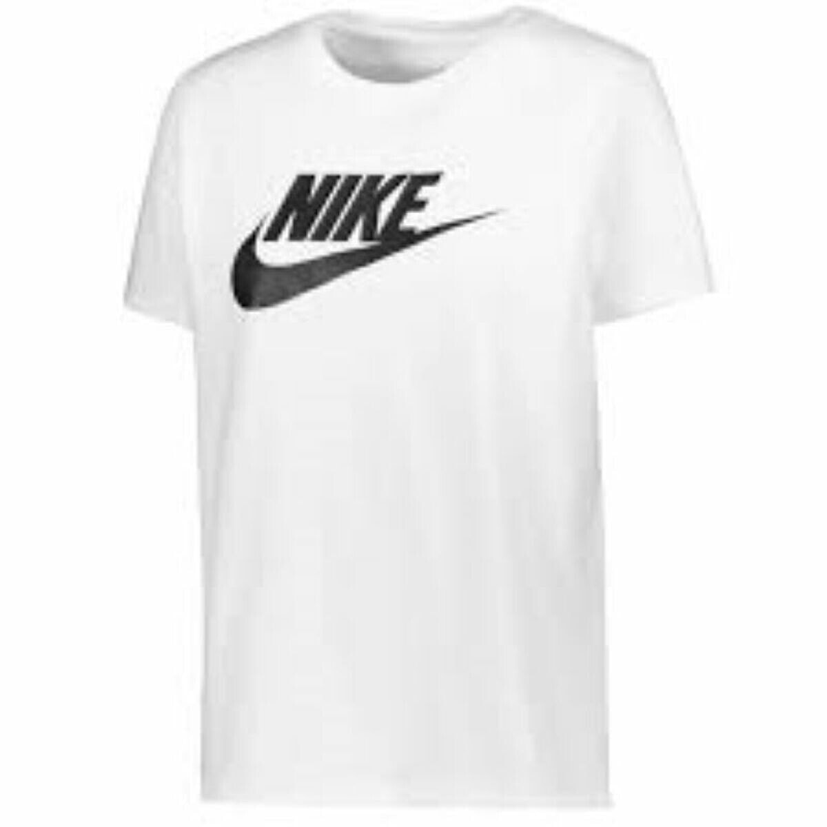 Women’s Short Sleeve T-Shirt TEE ESSENTL Nike ICN DX7906 100 White