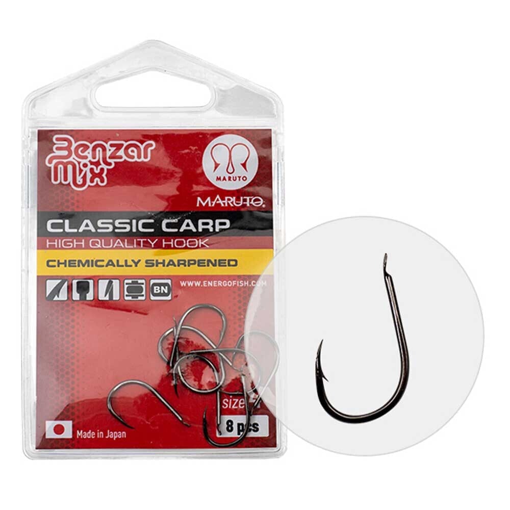 BENZAR MIX Classic Carp 43459008 Spaded Hook