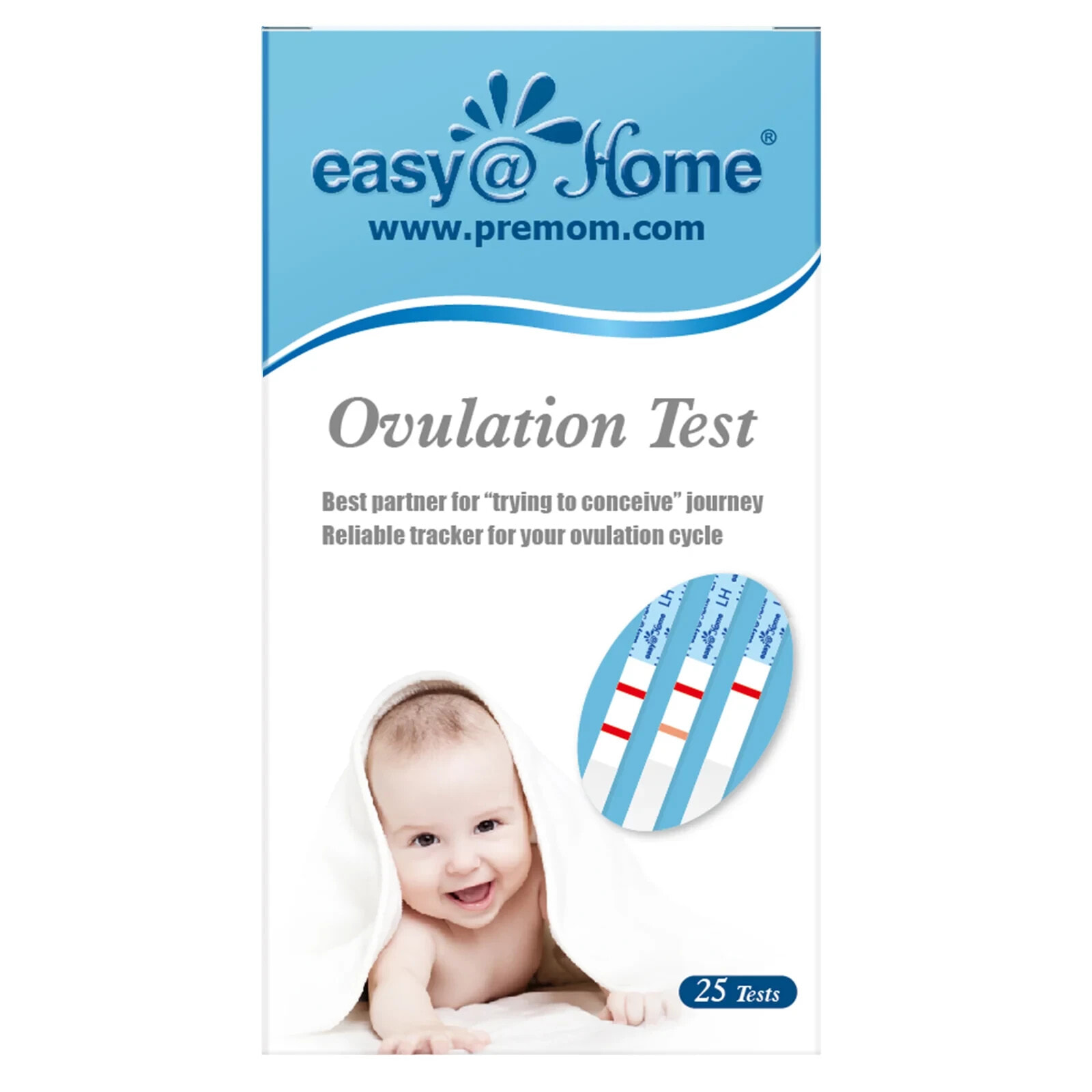 [email protected], Ovulation Test, 25 Tests