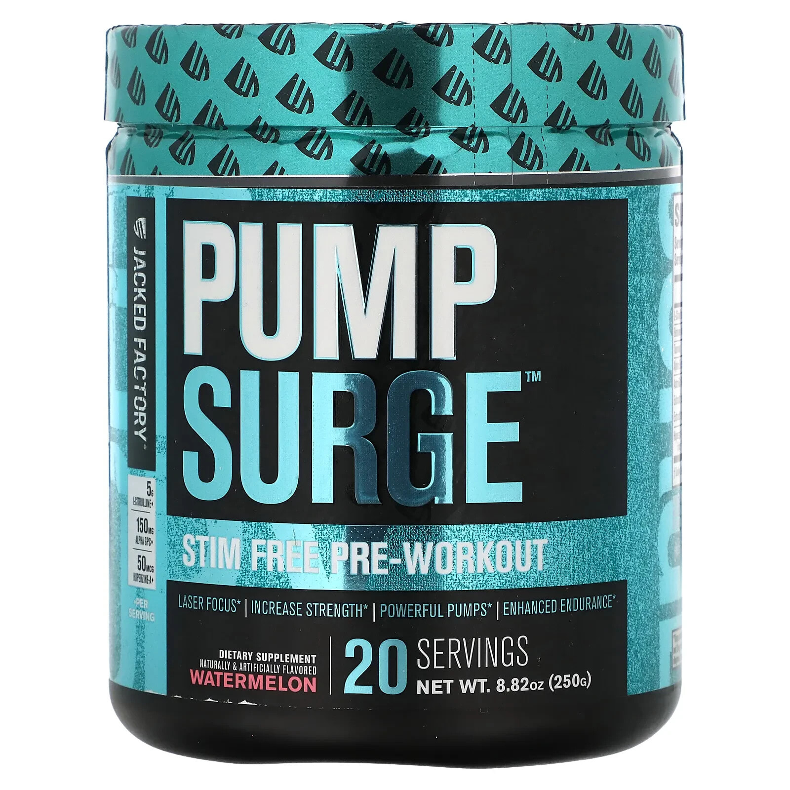 Pump Surge, Stim Free Pre-Workout, Cherry Limeade, 8.82 oz (250 g)