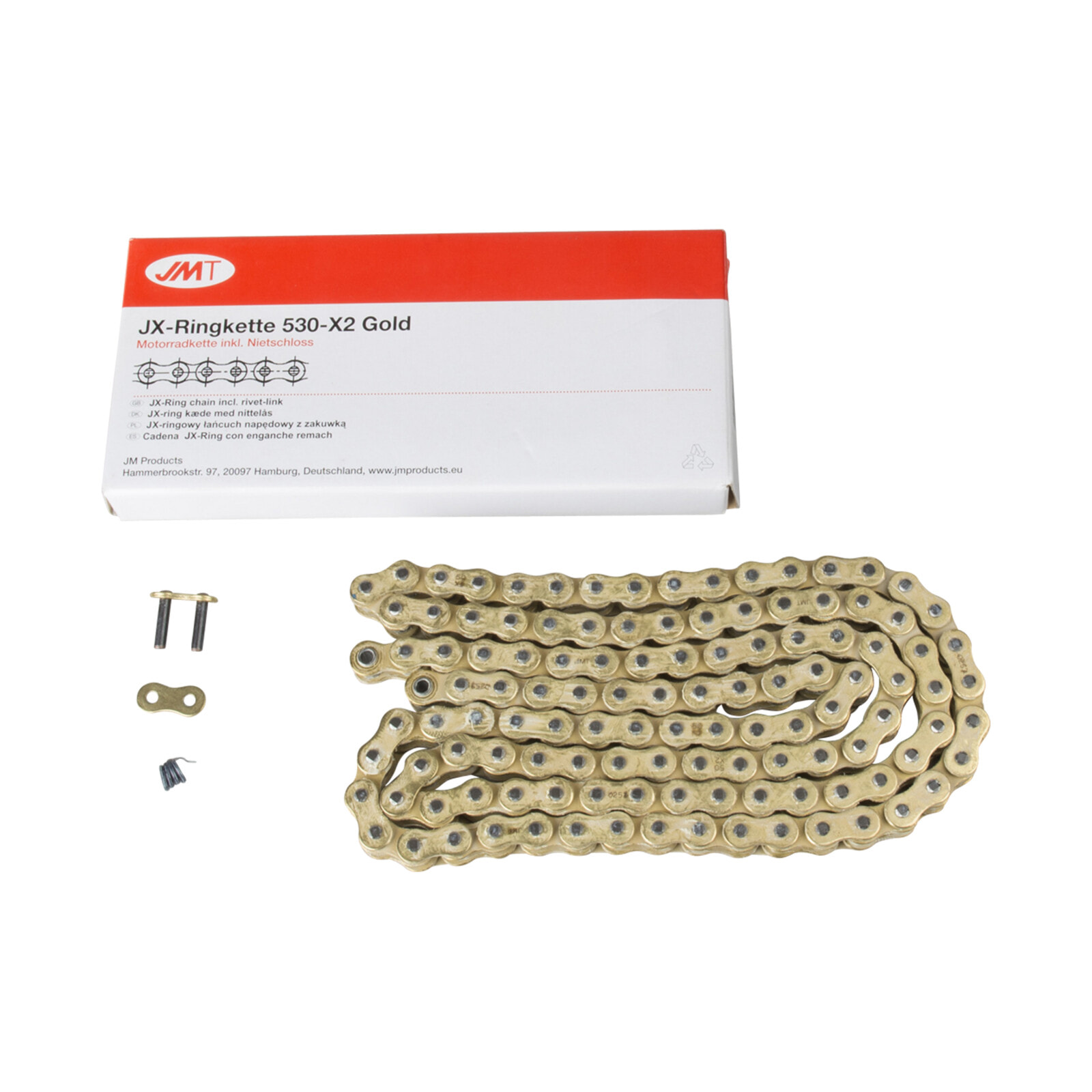 Kette JMT 530X2 Gold – Nach Motorrad suchen