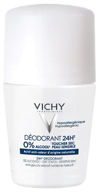 Vishy Dry Touch Roll-On Deodorant Дезодорант шариковый без алюминия  50 мл