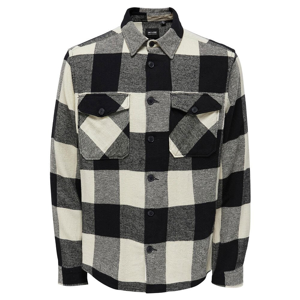 ONLY & SONS Milo Life Check Long Sleeve Shirt