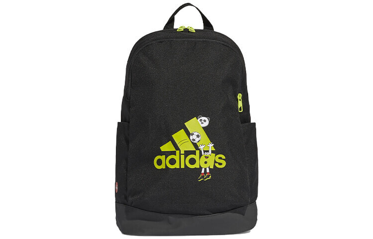 adidas Cleofus图形经典 书包背包双肩包 男女同款 黑色 / Рюкзак Backpack Adidas Cleofus GJ0980