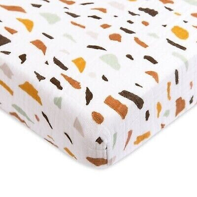 Babyletto Terrazzo Muslin Mini Crib Sheet