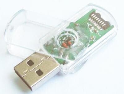 Gembird UIR-33 - Wired - USB - 4 Mbit/s - Transparent