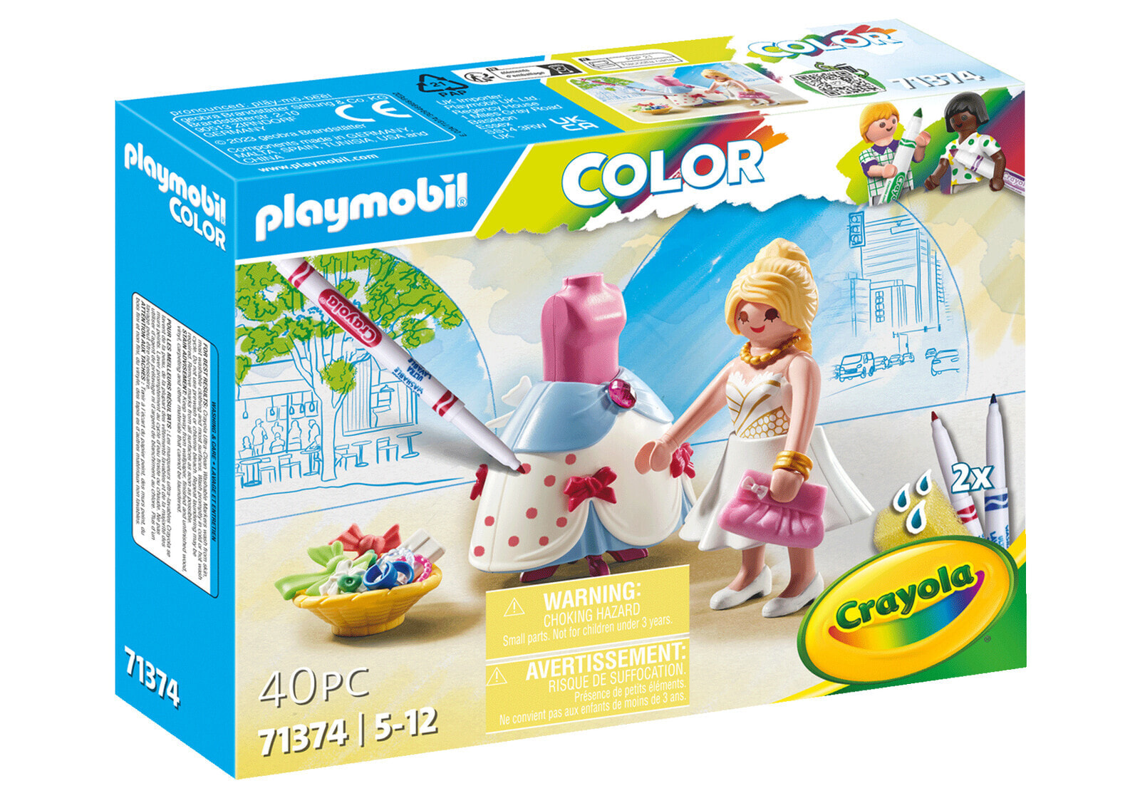PLAYMOBIL 71374 - Fashion - 5 yr(s) - Multicolour