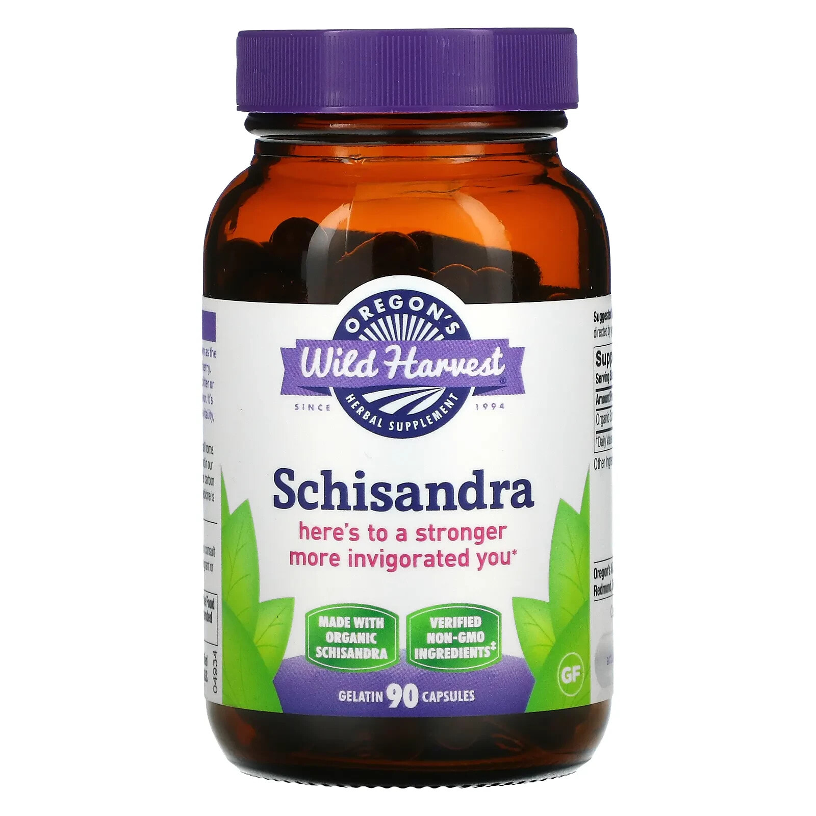 Schisandra, 90 Vegan Capsules