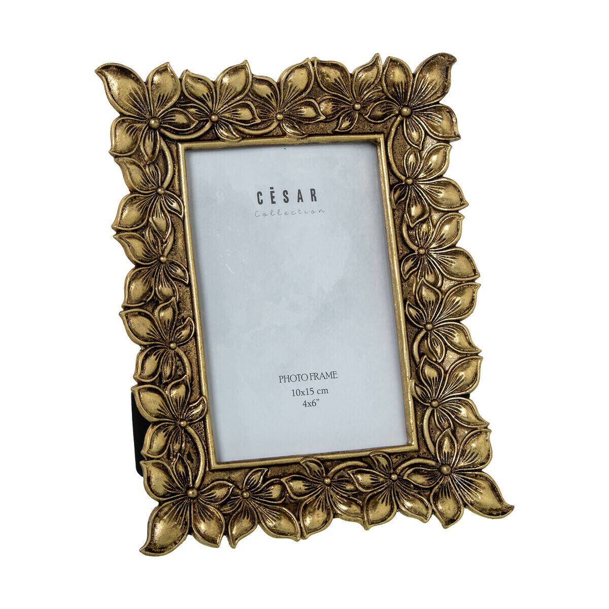 Photo frame Alexandra House Living Golden Plastic 17 x 2 x 21 cm