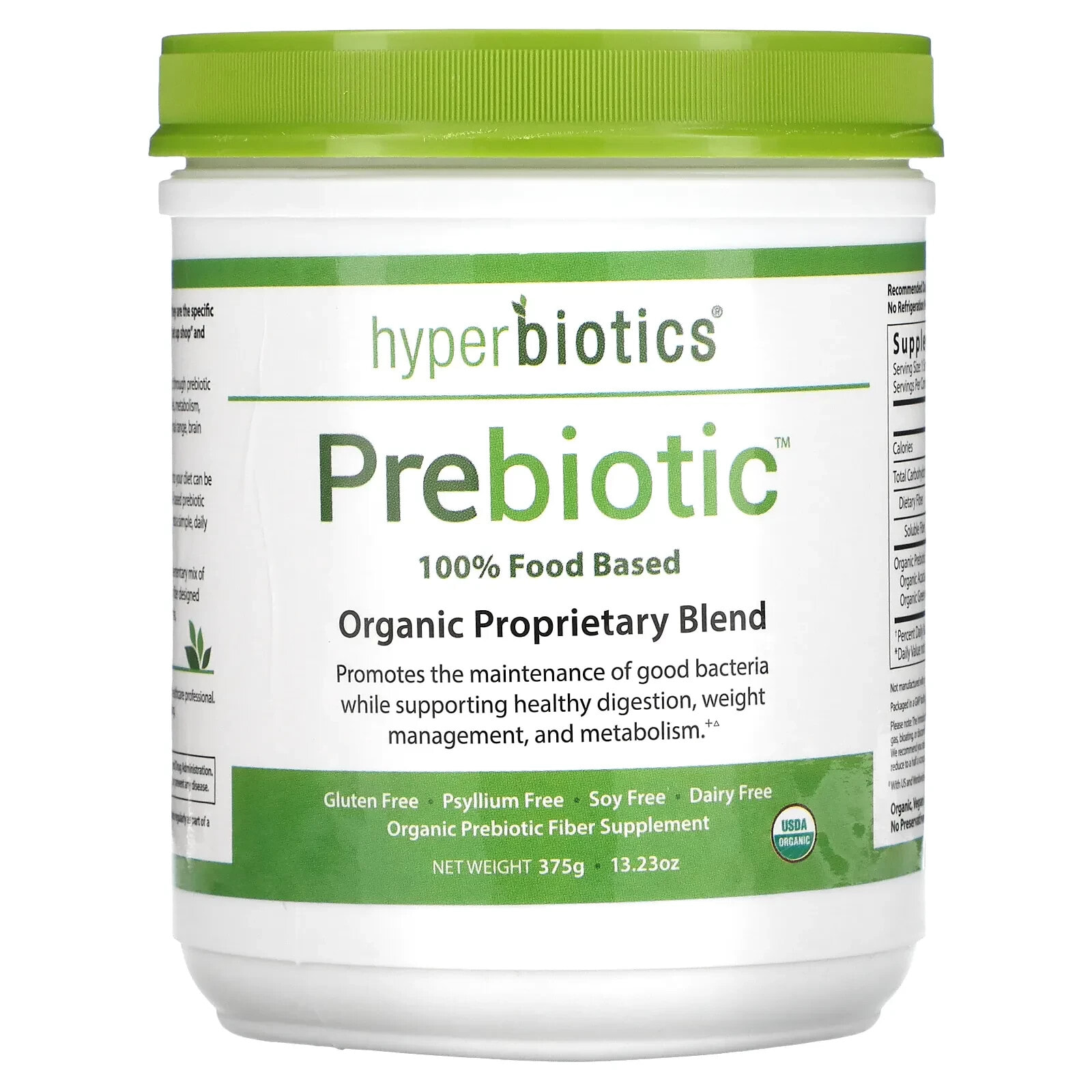 Hyperbiotics, Prebiotic, Organic Proprietary Blend, 13.23 oz (375 g)