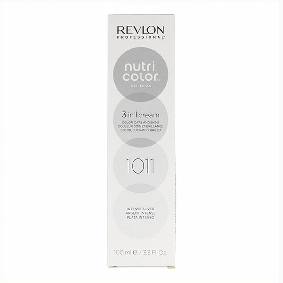 Перманентный крем-краска Revlon Nutri Color 3-в-1 1011 - Intense Silver Nº 1011 Intense Silver 100 ml