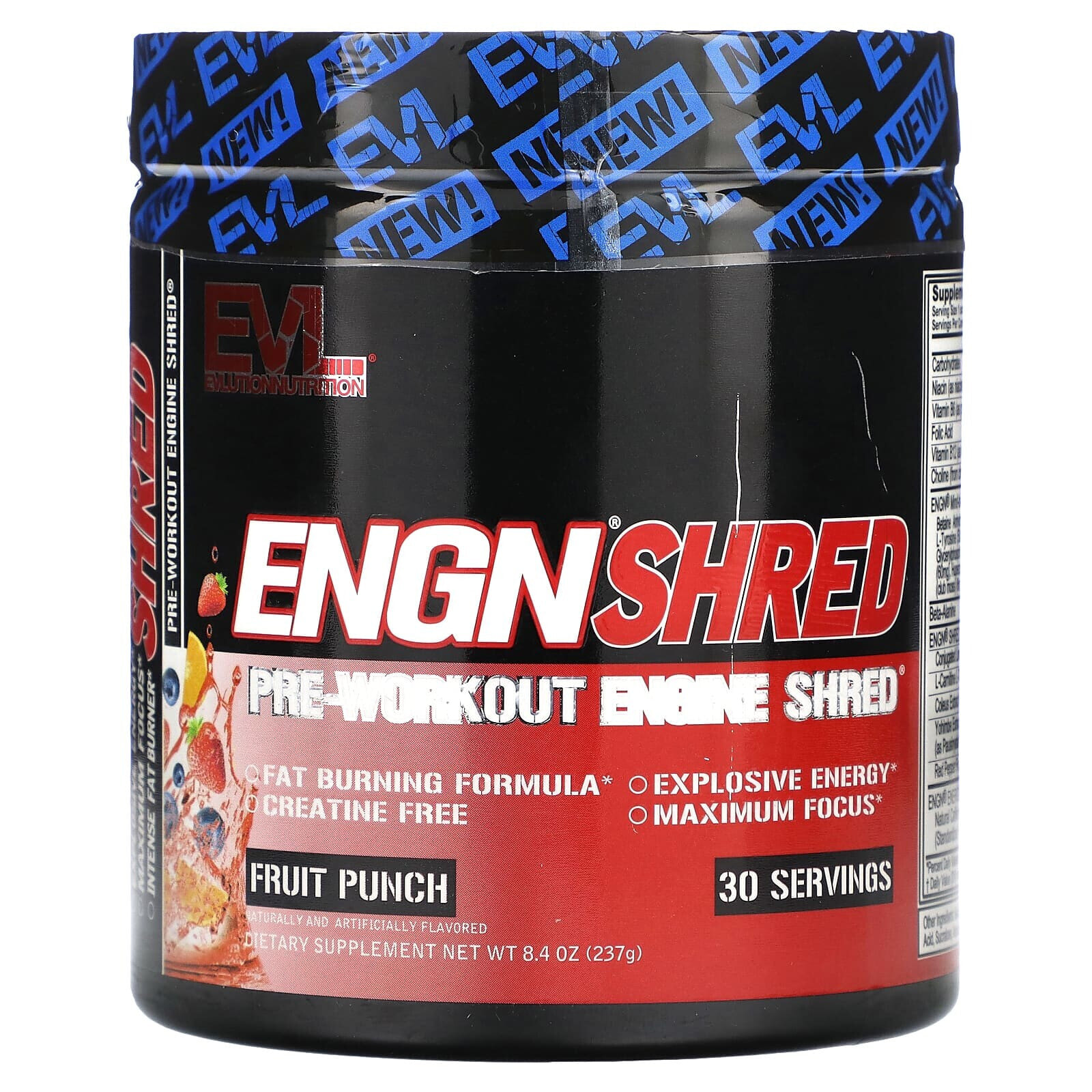 ENGN Shred, Pre-Workout Engine Shred, Cherry Limeade, 8.8 oz (249 g)