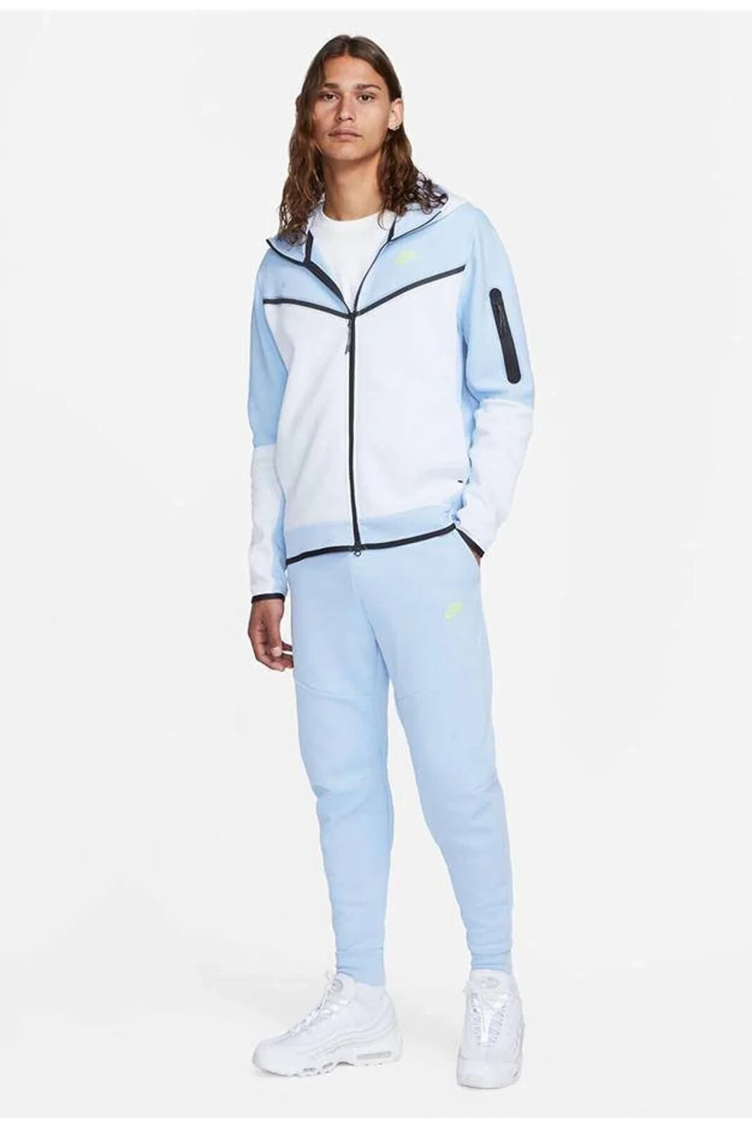 Sportswear Tech Fleece Erkek Mavi Eşofman Altı stilim SPOR