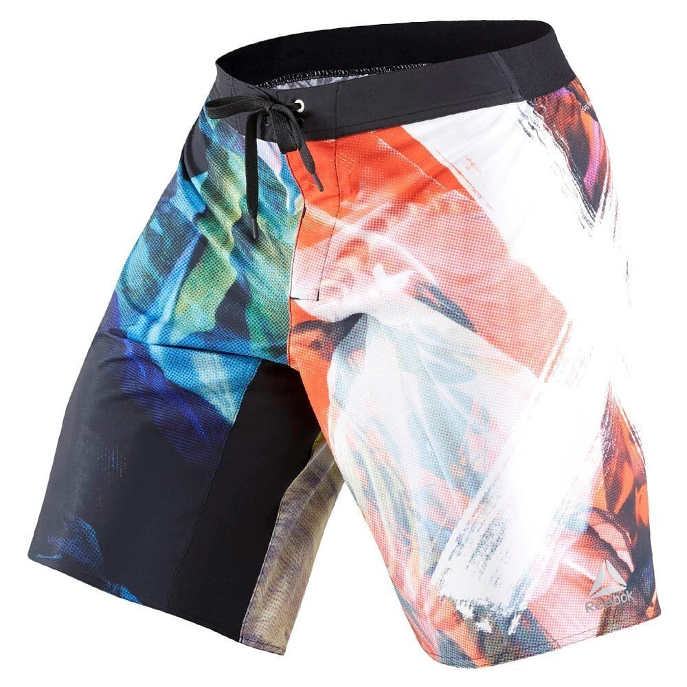 Мужские шорты спортивные цветные для бега Reebok Acid Sublimated