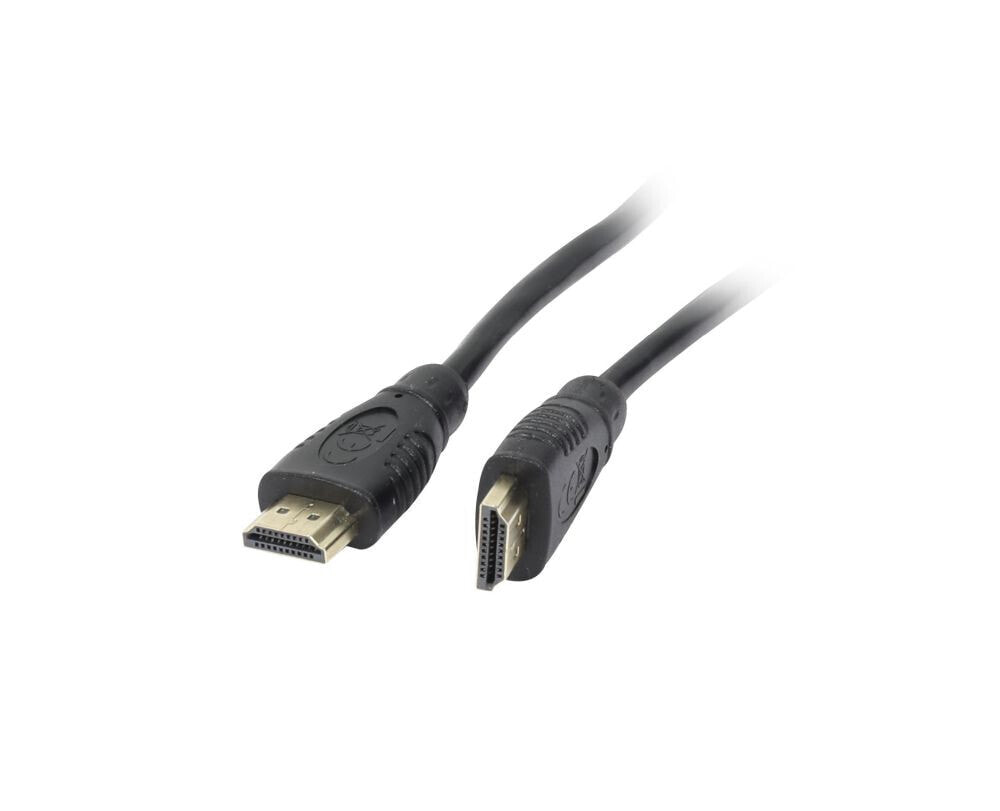 S215412V1 - 0.5 m - HDMI Type A (Standard) - HDMI Type A (Standard) - 3D - 18 Gbit/s - Black