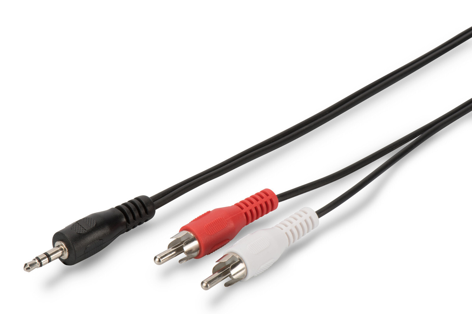 ASSMANN Electronic 3.5mm - 2x RCA, M/M, 5 m аудио кабель 3,5 мм 2 x RCA Черный, Красный, Белый AK-510300-050-S