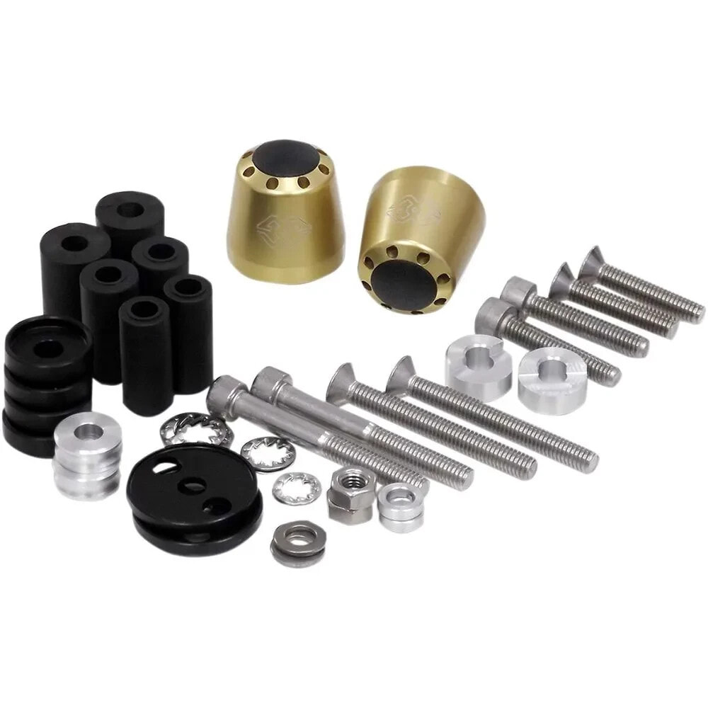 GILLES TOOLING Set Lg-Co Aprilia Na 850 Mana Bar-End Plug