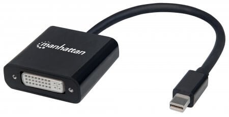 Manhattan 152549 кабельный разъем/переходник Mini DisplayPort DVI-I Черный