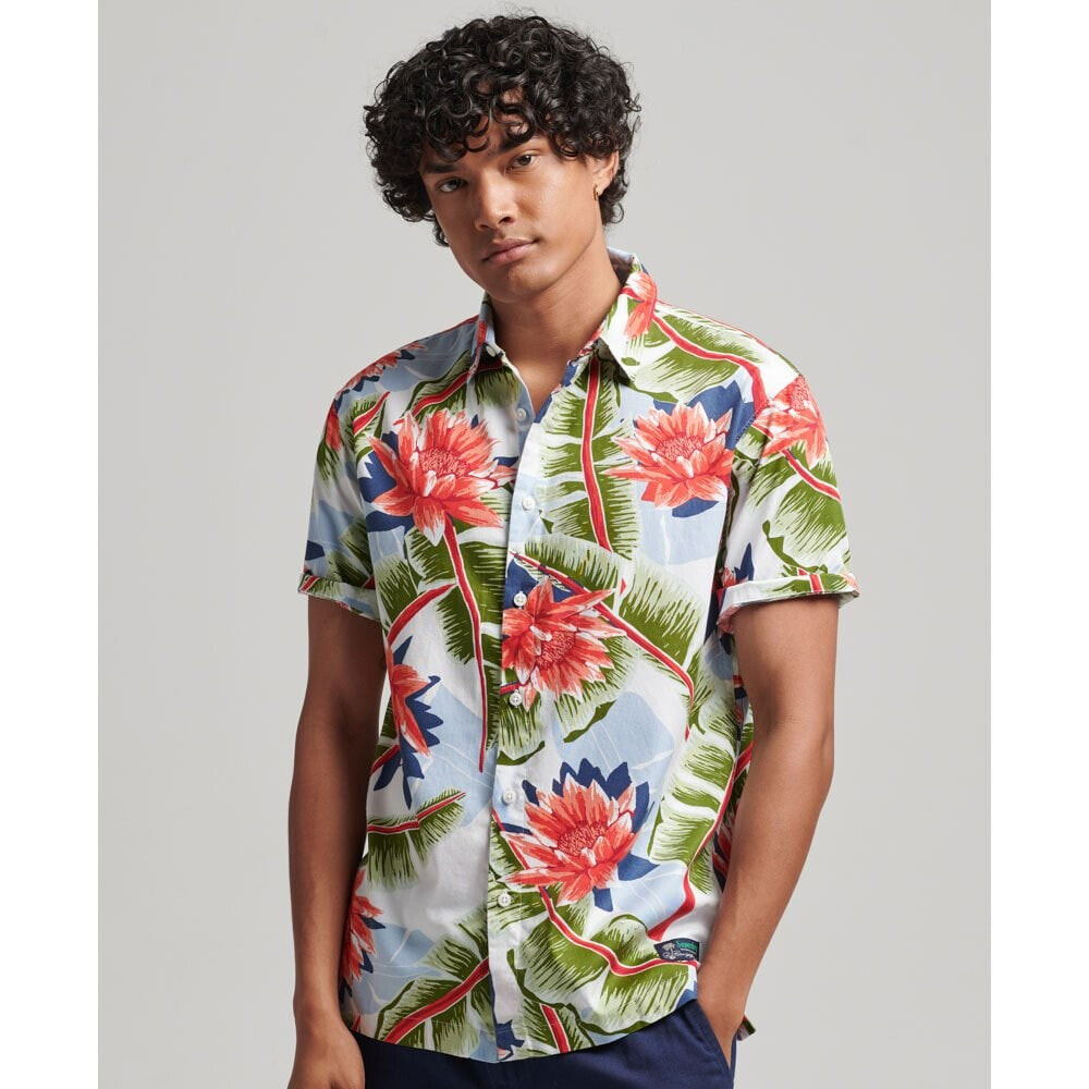 SUPERDRY Vintage Hawaiian Short Sleeve Shirt