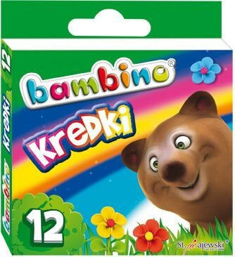 Bambino Kredki BAMBINO, 12 kolorów, licencja BAMBINO