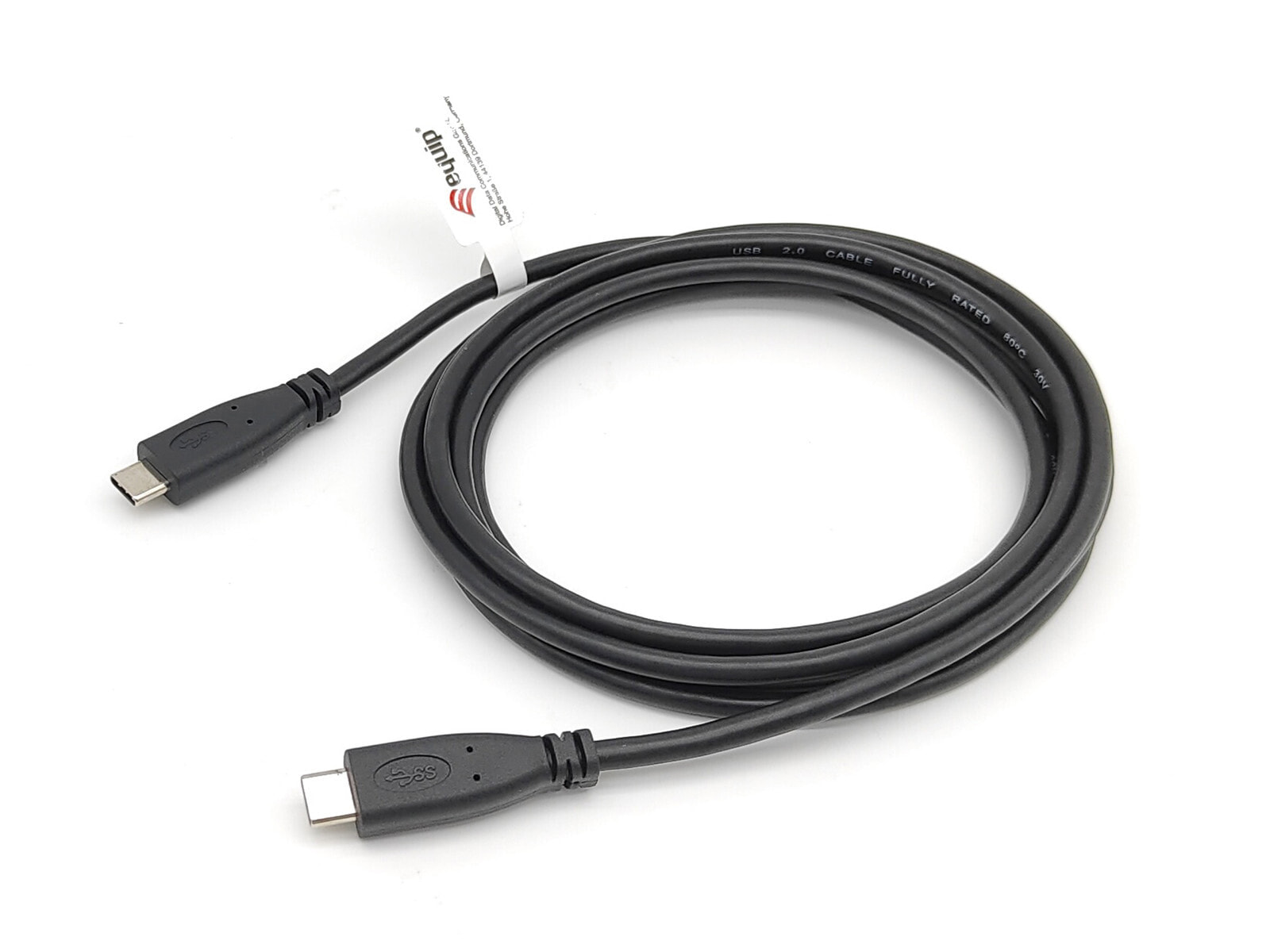 Equip 128888 USB кабель 3 m USB 2.0 USB C Черный