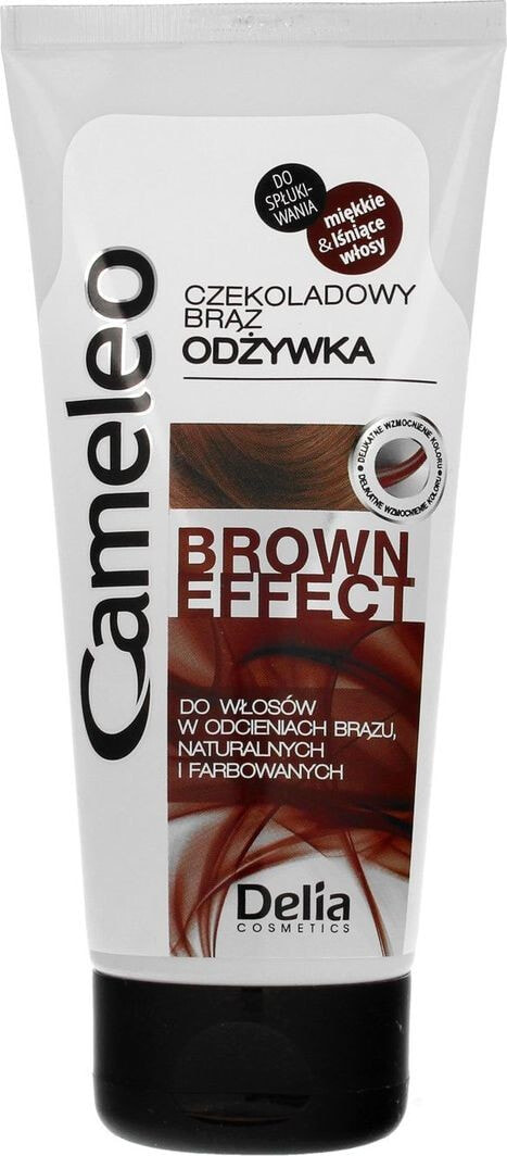 Кондиционер для поврежденных волос Delia Odżywka Cosmetics Cameleo Brown Effect brązowa 200ml