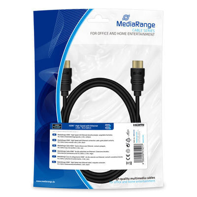 MediaRange MRCS210 HDMI кабель 2 m HDMI Тип A (Стандарт) Черный