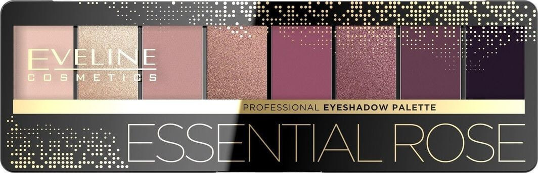 Eveline Eyeshadow Professional Palette Zestaw  05 Essential Rose Палетка теней для век 8 оттенков  9,6 г