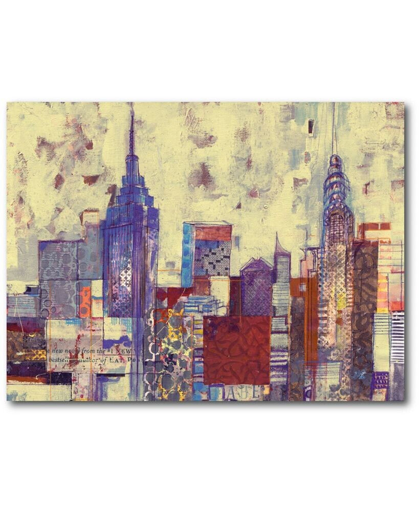 Courtside Market sky Scrapers Gallery-Wrapped Canvas Wall Art - 16